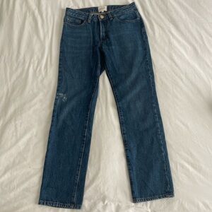 Sezane Premium Denim Straight Leg Jeans
